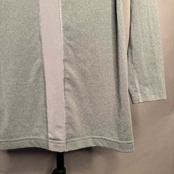 Nike Pro Dri-Fit Men's Gray Long Sleeve Compression Training Shirt Top Size L - Picture 7 of 9